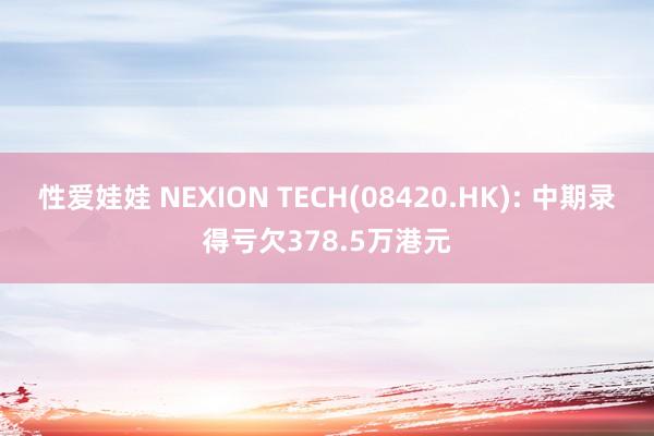 性爱娃娃 NEXION TECH(08420.HK): 中期录得亏欠378.5万港元