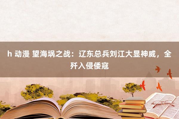 h 动漫 望海埚之战：辽东总兵刘江大显神威，全歼入侵倭寇